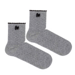 Milena Polka Dot Socken mit Schleife