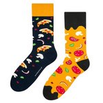 Farbige Socken für Damen/Herren Pizza More Fashion