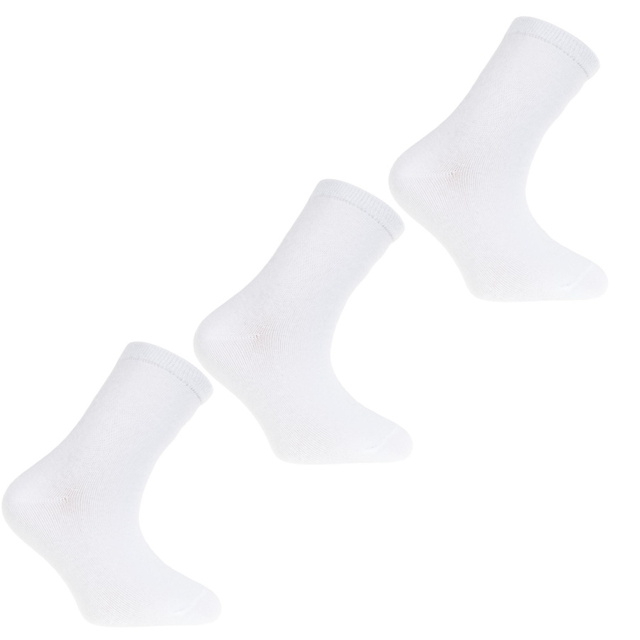 Socken Kinder 12er Pack Weiß