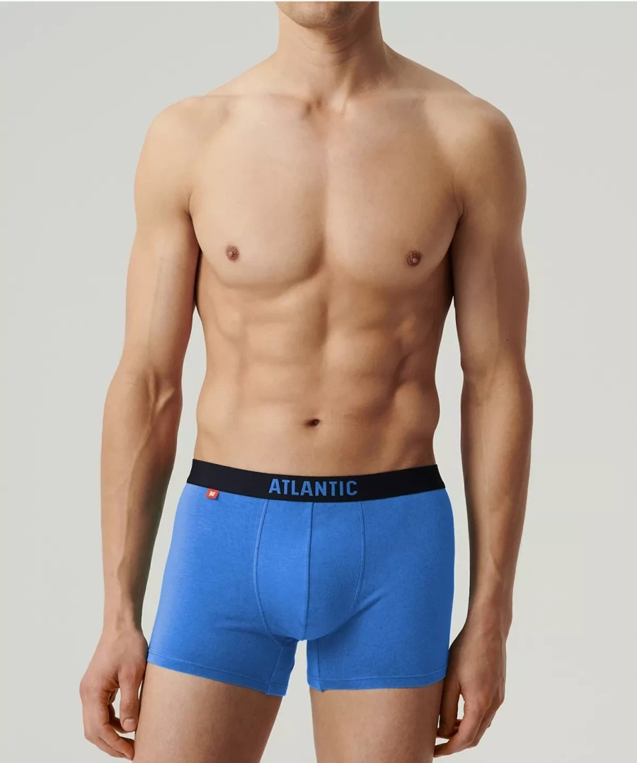 Herren-Boxershorts 3MH-011 Blau