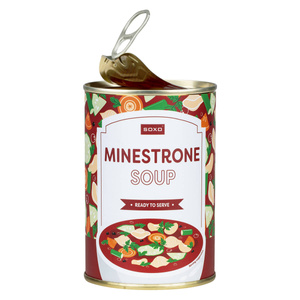 Kolorowe Męskie | Damskie Skarpetki SOXO GOOD STUFF  minestrone soup w puszce wesoły pomysł na prezent Unisex