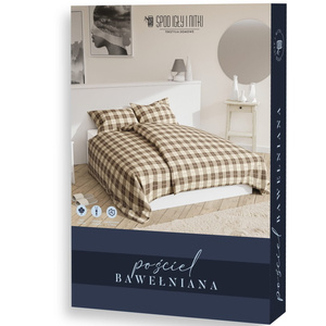 Bettwäsche Kariert Beige