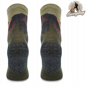 Trekking-Socken aus Merinowolle TRE18 Comodo