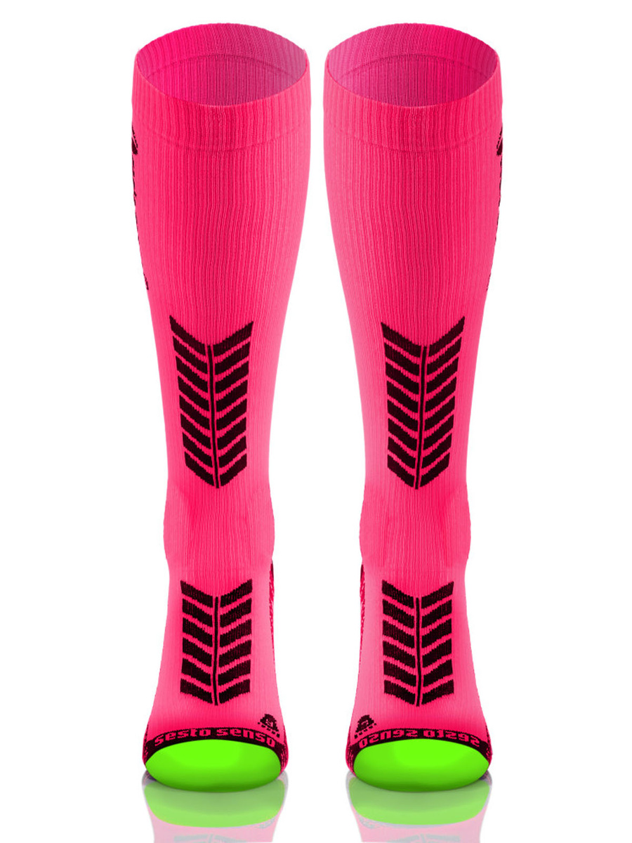 Kompressions-Kniestrümpfe Sportserie Rosa