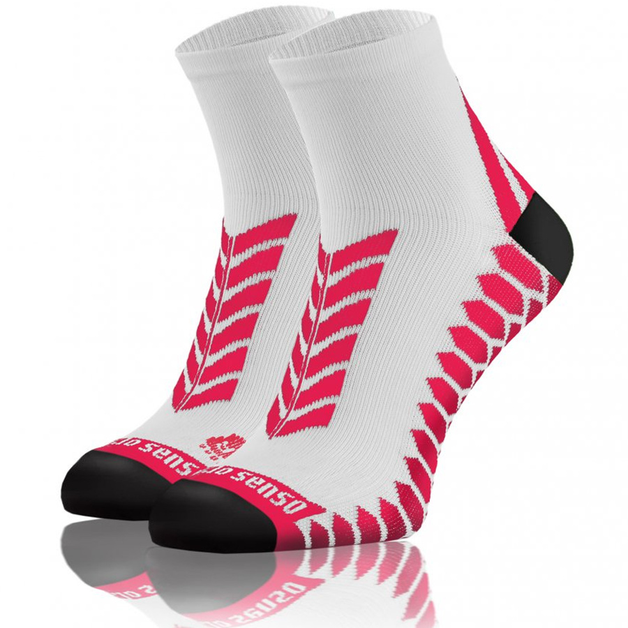 Kompressionssocken Kurz Sportserie Weiß