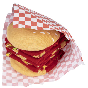 Damskie | Męskie Skarpetki SOXO hamburger w pudełku Unisex