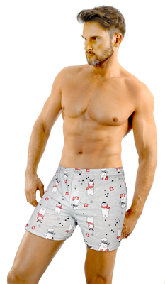 Herren-Boxershorts BM01 Rot