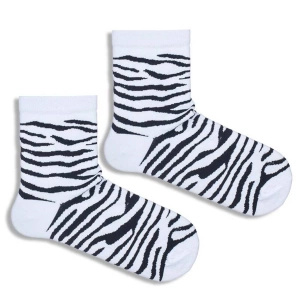 Socken Kinder Serie Zebra