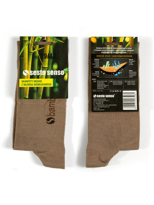 Herrensocken Eko Bamboo Beige