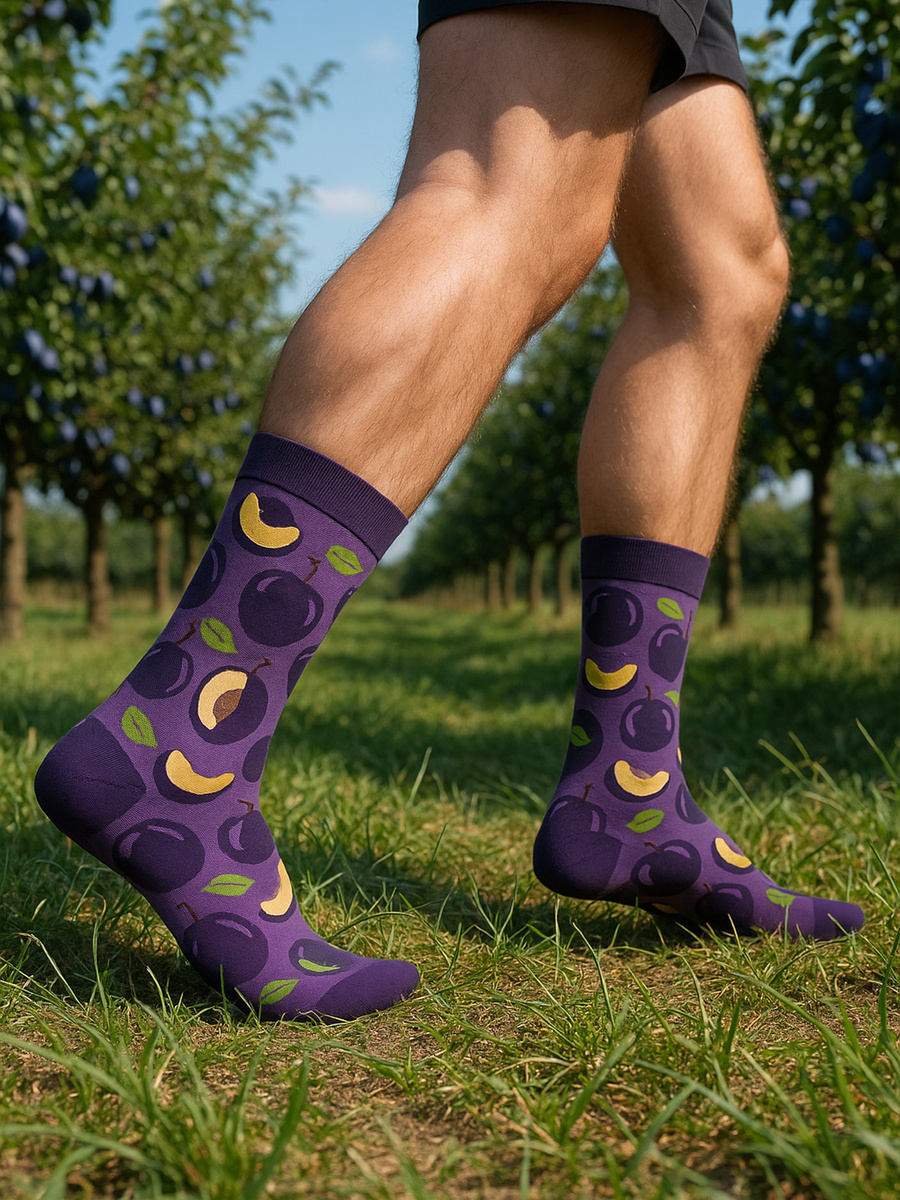 Damen-/Herren-Socken im Geschenkglas Pilzsuppe