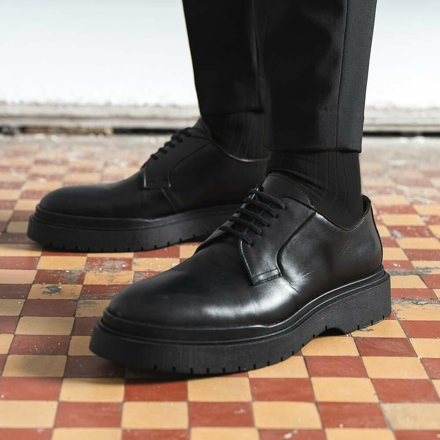 Skarpety bambusowe męskie czarny art.086 Steven