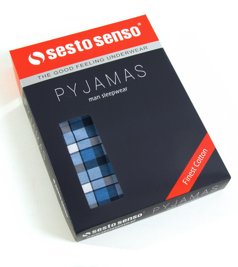 Pijamă scurtă bărbătească Seria 2182/10 Multicolor