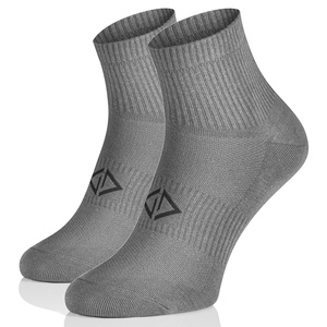 Kurze Sportsocken Silverplus Schwarz