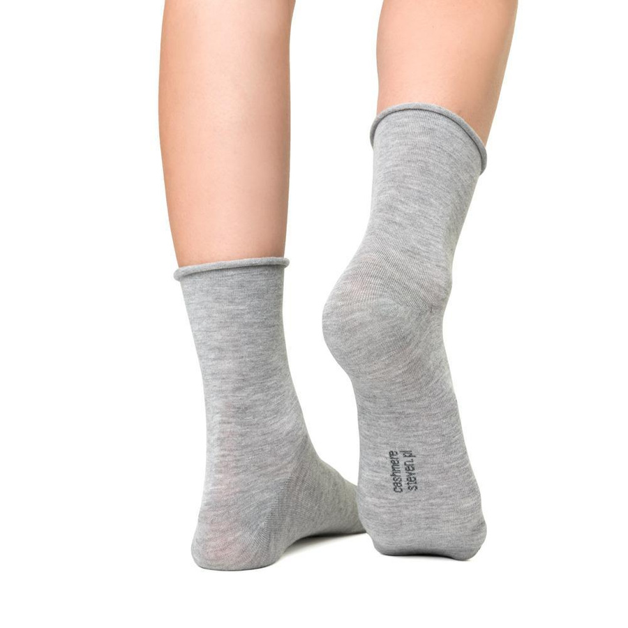 Kaschmirsocken Serie Grau