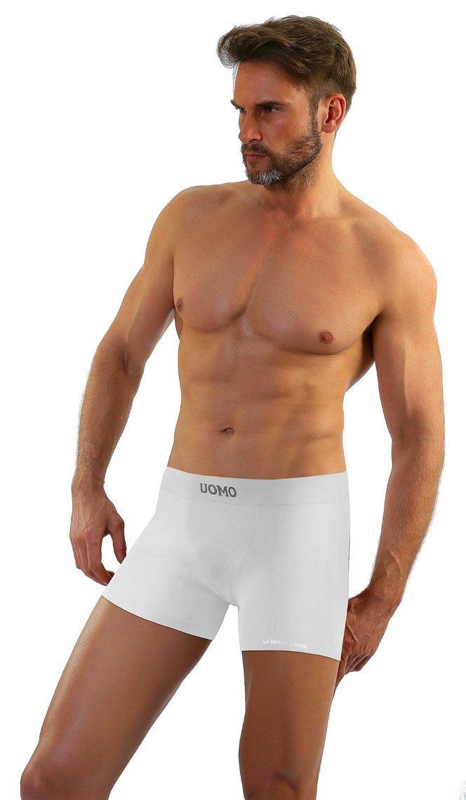 Herren-Boxershorts BM07 Weiß