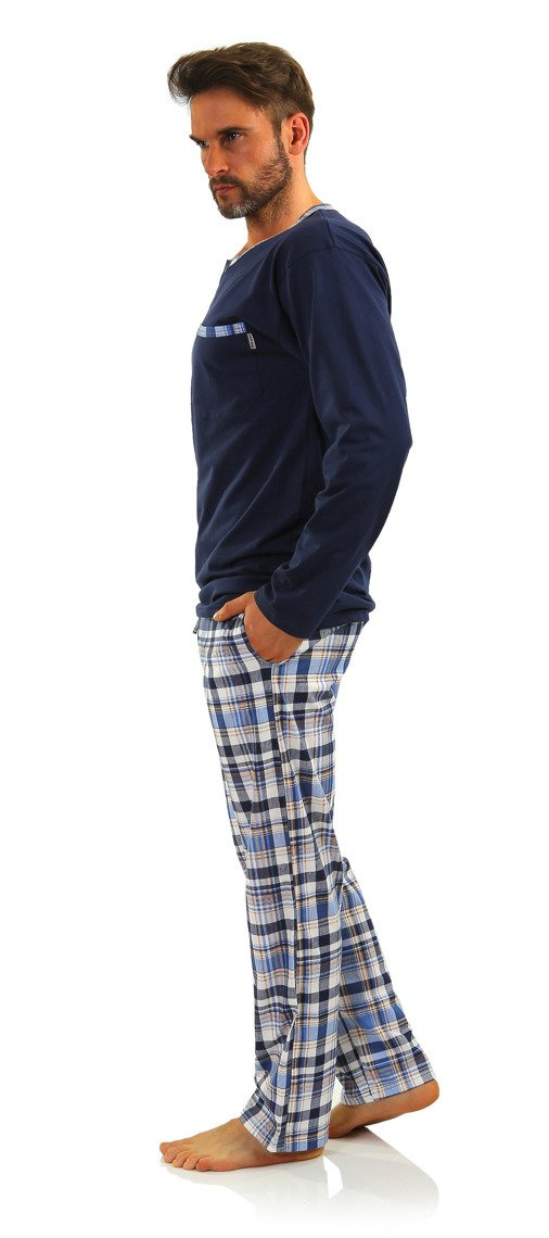 Pijama bărbătească Seria Albastru