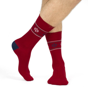 Zestaw 3x męskie skarpetki świąteczne SOXO GOOD STUFF Święta Boże Narodzenie Prezent