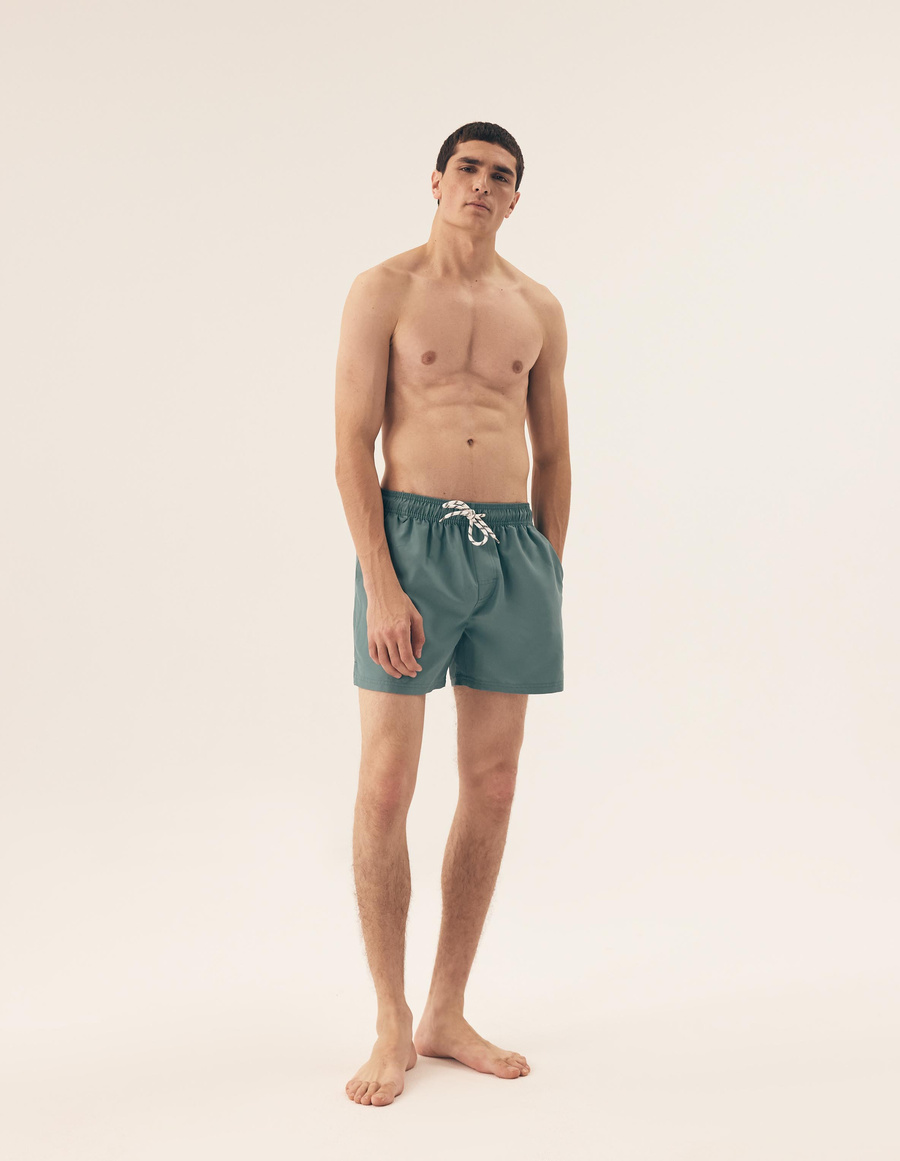 React swim shorts with pattern change effect