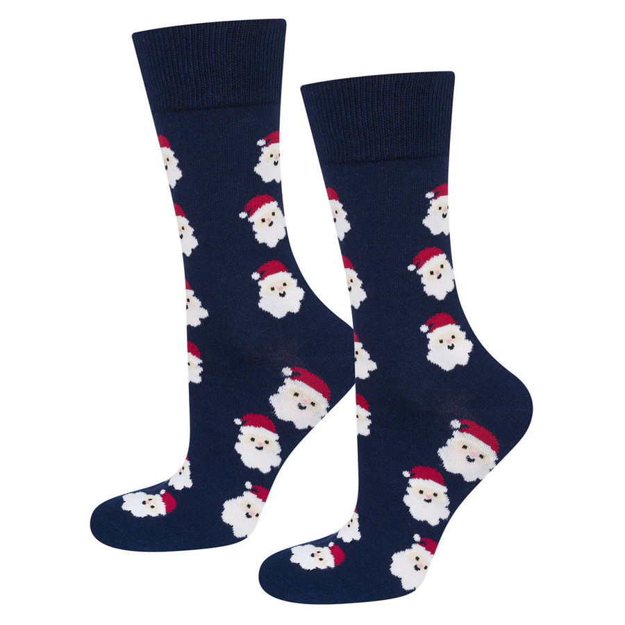 Zestaw 4x Kolorowe Męskie Skarpetki SOXO GOOD STUFF wesołe Święta Boże Narodzenie Prezent