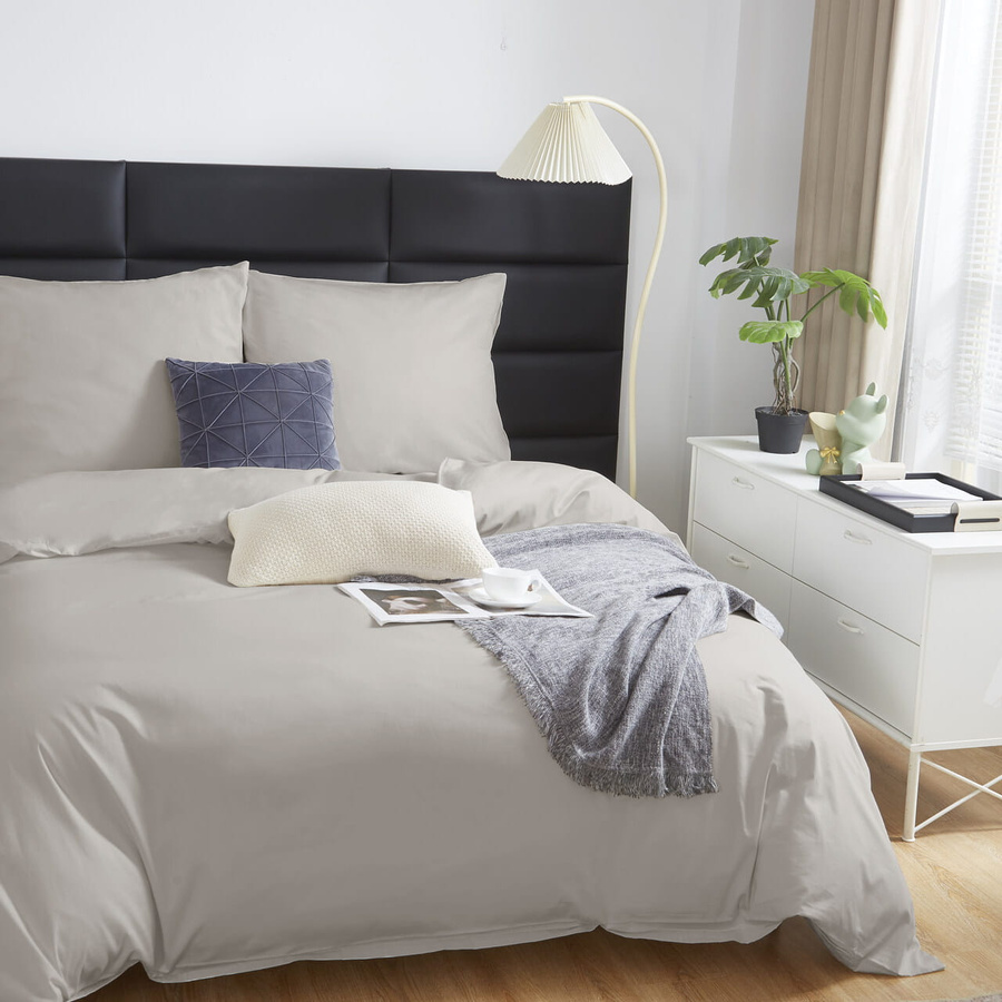 Bettwäsche Satine Taupe