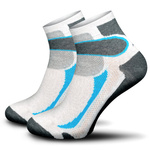 Herrensocken Simply Grau-Orange