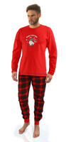 Herren Baumwolle Weihnachten Pyjamas Gnome Sesto Senso