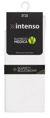 Skarpety medyczne BEZUCISKOWE Bambusowe Bamboo Medica Intenso