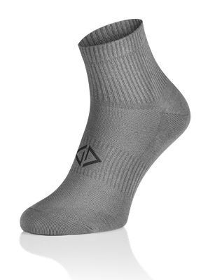 Kurze Sportsocken Silverplus Schwarz