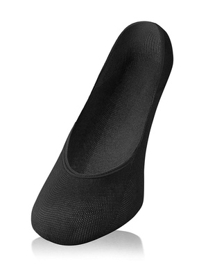 Damen Füßlinge Serie Schwarz