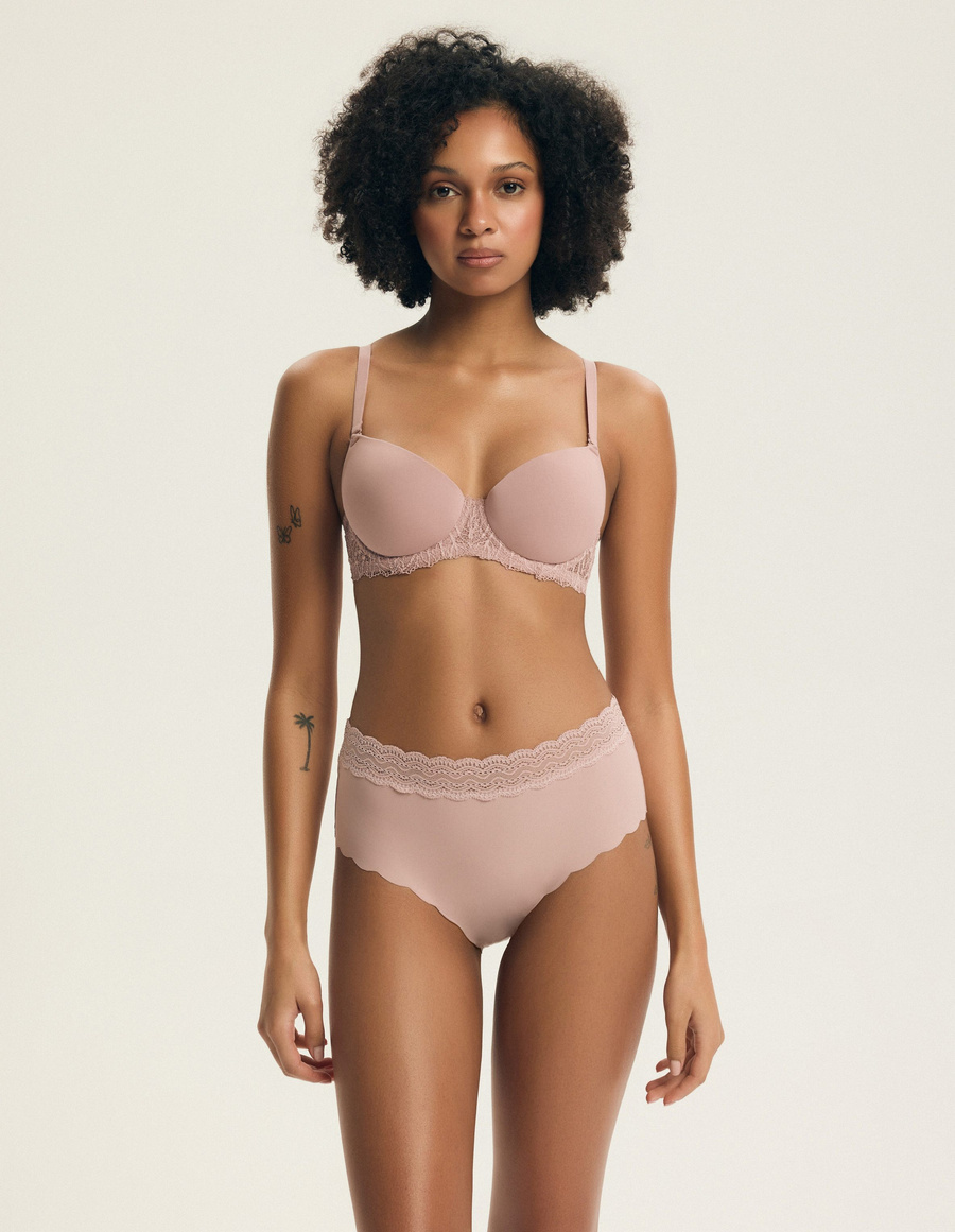 Zweiteiliger Polly-Spitzen-Schlüpfer