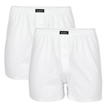 Lockere Herren-Boxershorts Serie 2BMB-003 Weiß