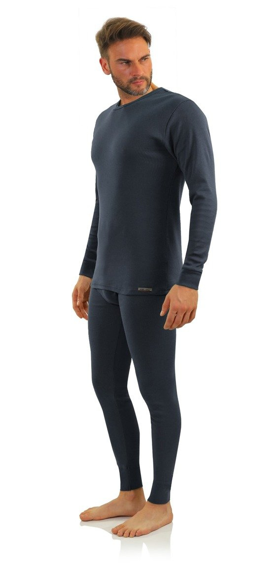 Lange Herrenunterhose Art.114 Graphit