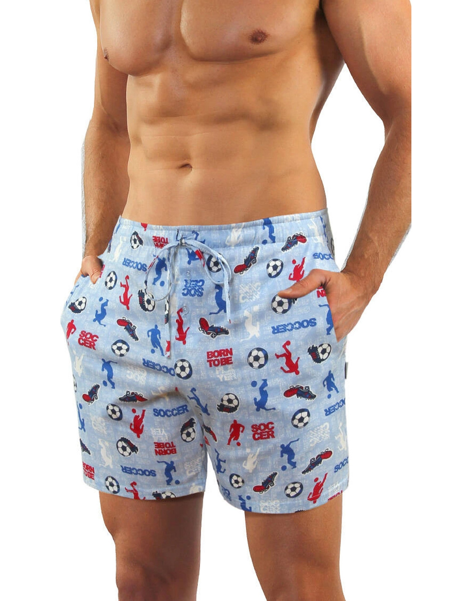 Schlafanzug Herren Serie Blau