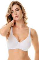 2434 Soft bra, bianco/white