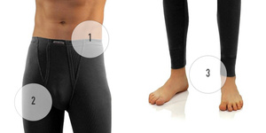 Bawełniane ciepłe Kalesony Chłopięce Dziecięce Sesto Senso