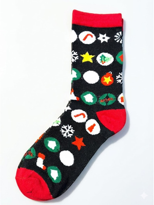 Damen Weihnachtssocken 5er-Pack