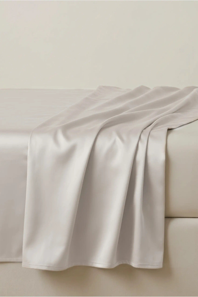 Sheet Satin Light Beige Without Elastic