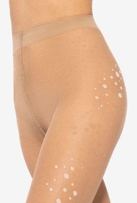 Gemusterte Strumpfhose Dotsy 17 20 Den