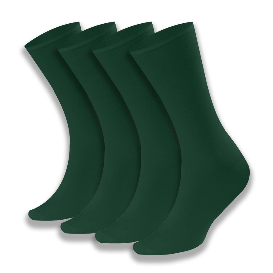 Socken Herren Serie Glatt Grün