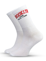 Herrensocken Go! Brooklyn Weiß