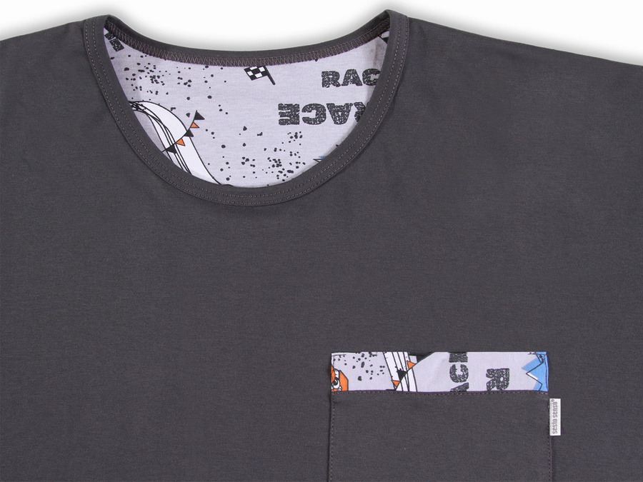 Pijamă bărbătească Seria Grafit