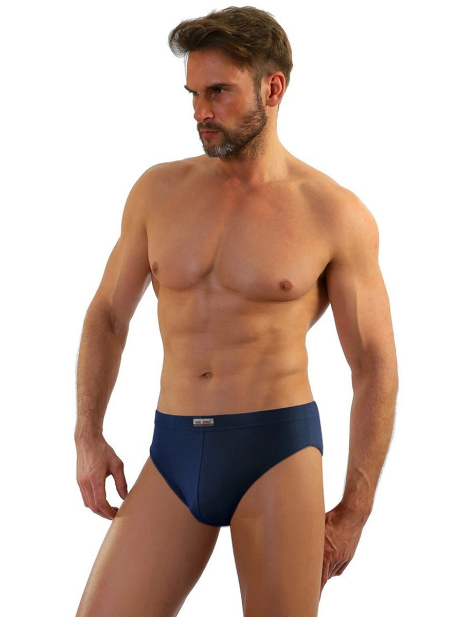 Herren-Slips SM01 Dunkelblau