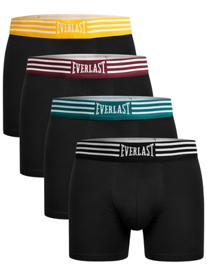 Men's Everlast Cotton Boxer Shorts 4 Pack