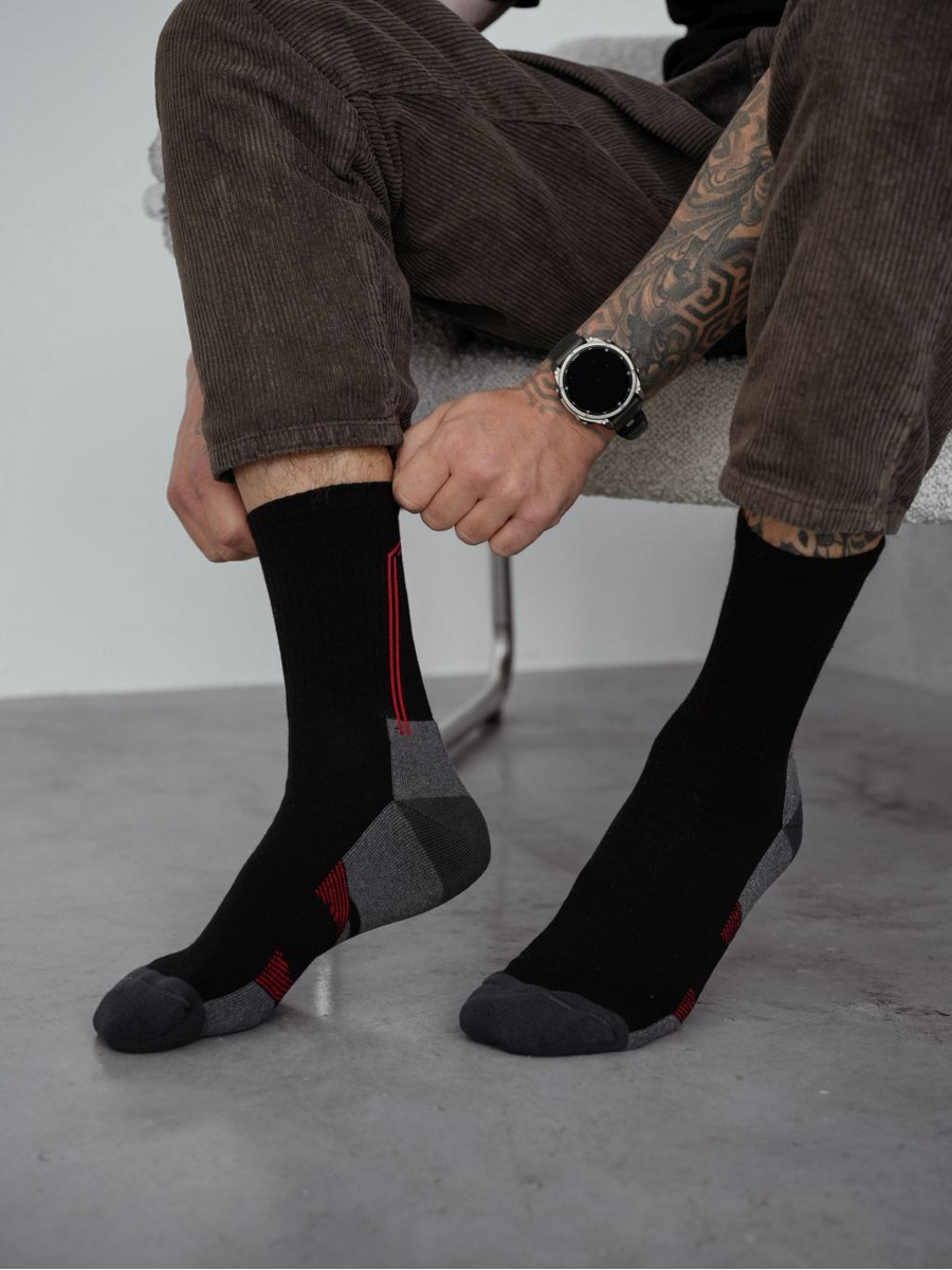 Socken Sportlich Multisport Grau