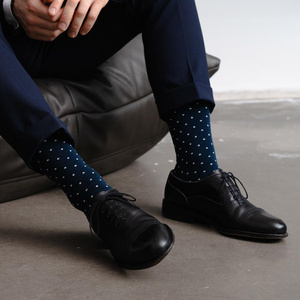 Gemusterte Anzugssocken Art. 056