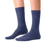 Socken Serie Jeansblau