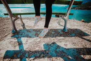 Stopki damskie kolorowe SOXO GOOD STUFF śmieszne lody