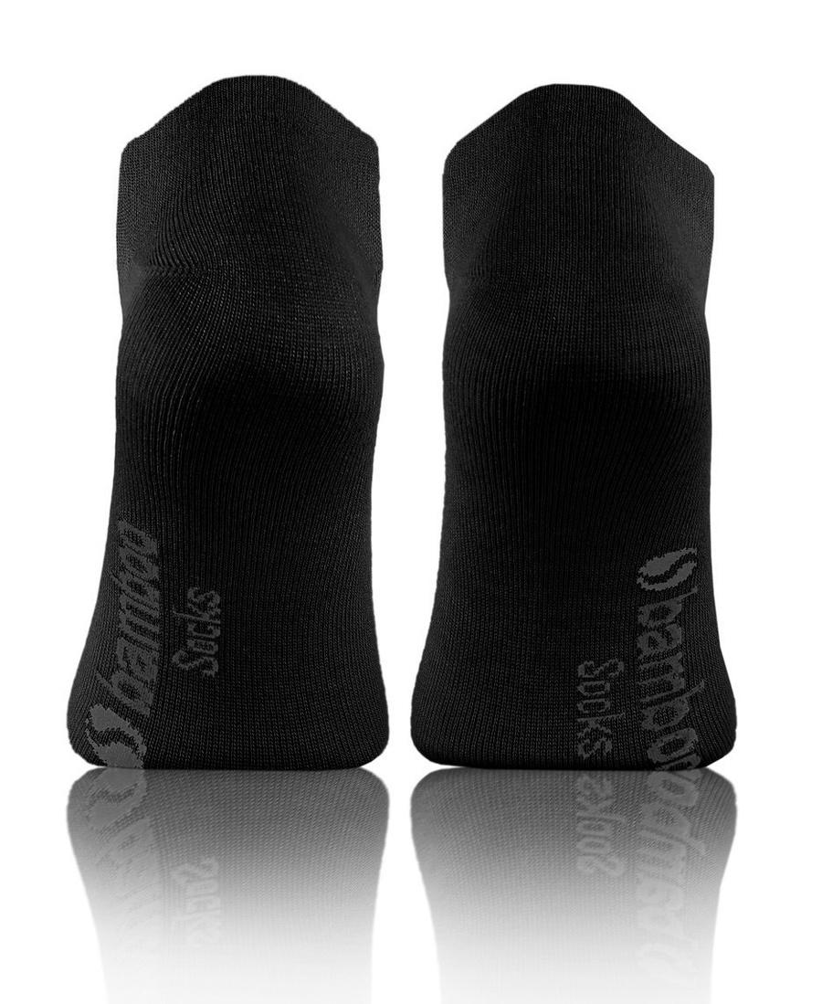 Sneakersocken Eko Bamboo Schwarz