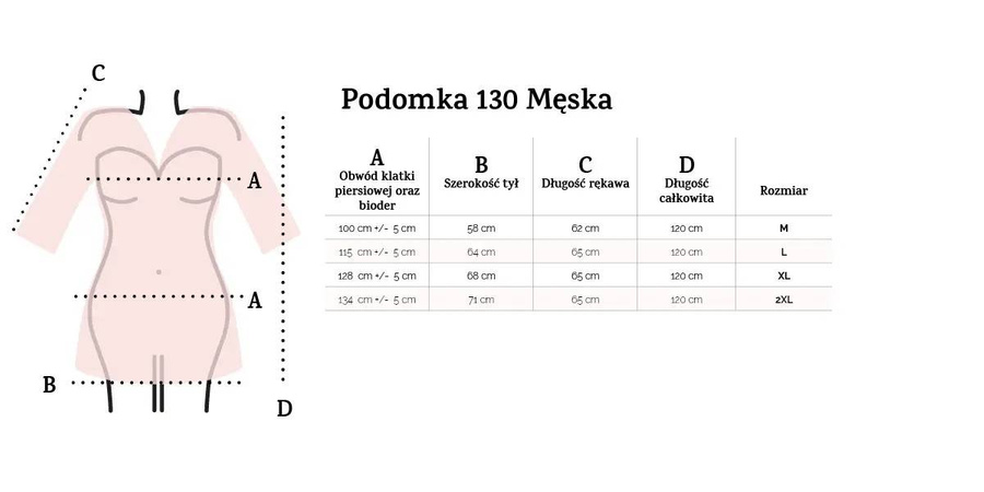 PODOMKA 130 MĘSKA