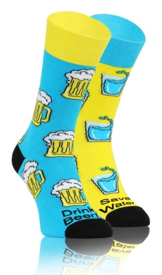 6X Kolorowe Skarpety FINEST na prezent Sesto Senso